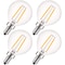 Luxrite G16.5 LED Bulbs 4W (40W Equivalent) 400LM 5000K Bright White Dimmable E12 Candelabra Base 4-Pack LR21611-4PK - alternate 1